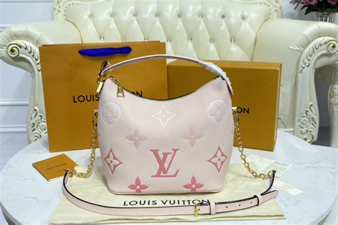 Marshmallow leather tote Louis Vuitton Pink in Leather 